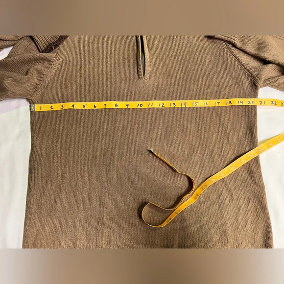 COLUMBIA Men’s mock neck 1/2 zip pullover sweater size M. - Picture 13 of 14